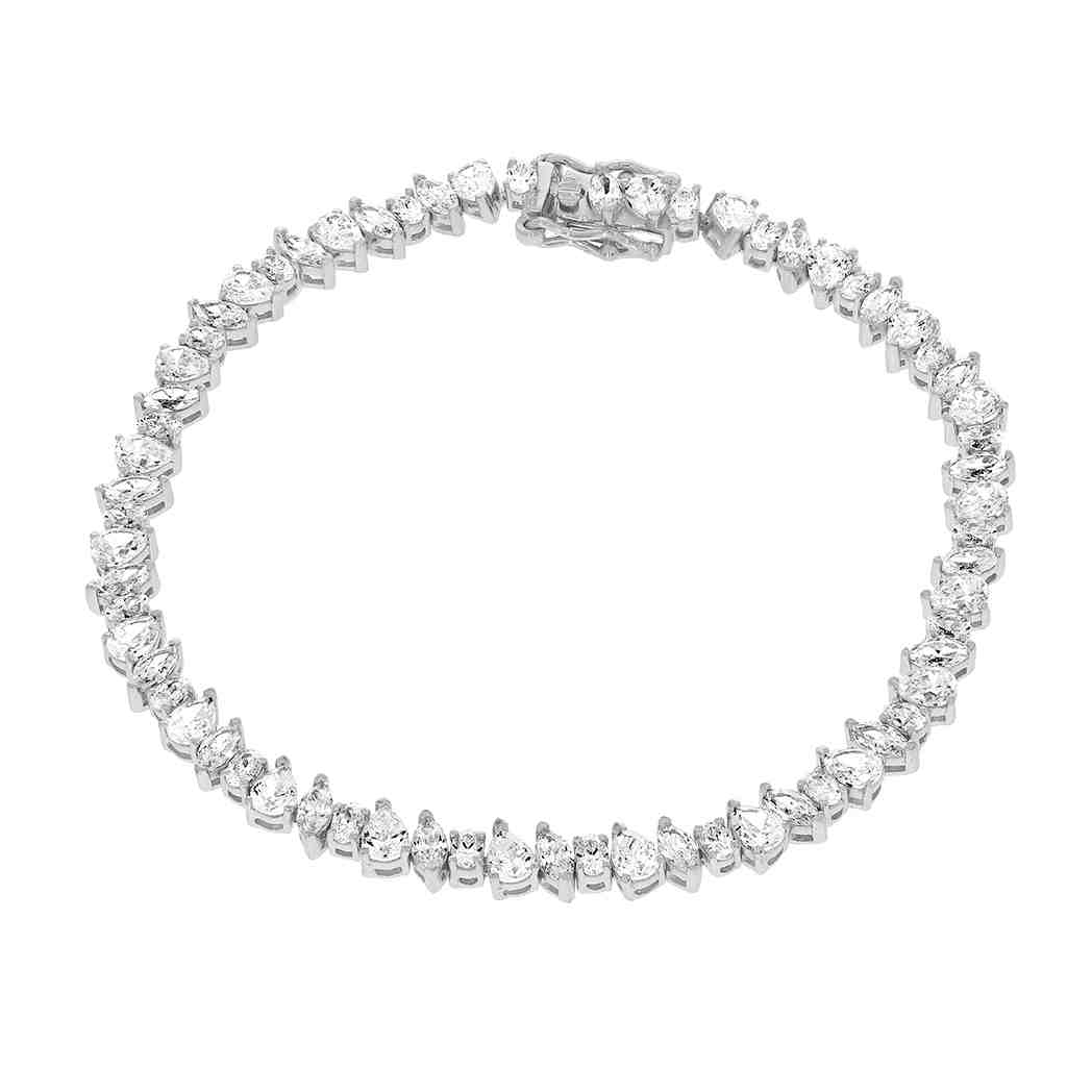 Marquise Pear & Oval Diamond Brecelet BR51269A